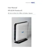 NEC FP16204 Femtocell User Manual preview
