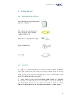 Preview for 4 page of NEC FP16204 Femtocell User Manual