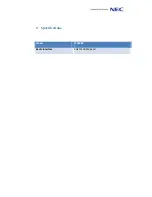 Preview for 10 page of NEC FP16204 Femtocell User Manual