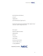 Preview for 15 page of NEC FP16204 Femtocell User Manual