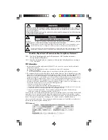 Preview for 3 page of NEC FP2141SB-BK - MultiSync - 22" CRT Display User Manual
