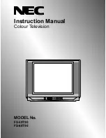 Preview for 1 page of NEC FS-59T90 Instruction Manual