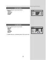 Preview for 12 page of NEC FS-59T90 Instruction Manual