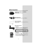 Preview for 4 page of NEC FS-59V81S Instruction Manual