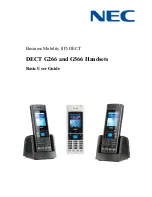 NEC G266 User Manual предпросмотр