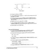 Preview for 95 page of NEC GP-3000 Maintenance Manual