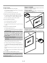 Предварительный просмотр 27 страницы NEC GT2150 Series User Manual