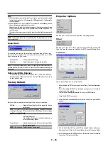 Предварительный просмотр 56 страницы NEC GT2150 Series User Manual