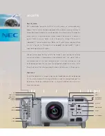 Предварительный просмотр 10 страницы NEC GT5000 Series Brochure & Specs