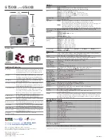 Предварительный просмотр 12 страницы NEC GT5000 Series Brochure & Specs