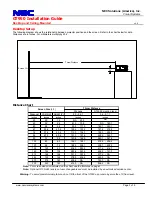 Preview for 3 page of NEC GT950 - MultiSync XGA LCD Projector Installation Manual