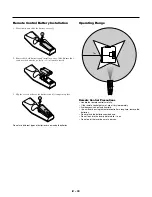 Preview for 16 page of NEC GT950 - MultiSync XGA LCD Projector User Manual