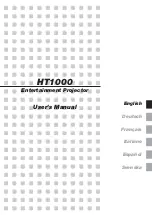 Предварительный просмотр 5 страницы NEC HT1000 Series User Manual