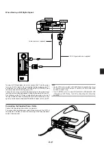 Предварительный просмотр 21 страницы NEC HT1000 Series User Manual