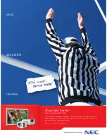 Предварительный просмотр 1 страницы NEC HT410 Series Brochure
