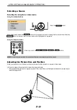 Предварительный просмотр 34 страницы NEC HT410 Series User Manual