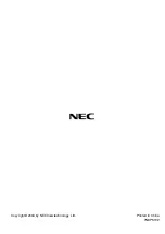 Preview for 80 page of NEC HT410 Series User Manual