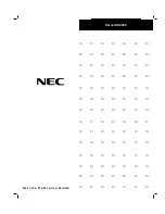 Предварительный просмотр 3 страницы NEC HX4500 Service & Reference Manual