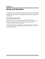 Preview for 46 page of NEC IMAGE P100E - SERVICE Service Manual