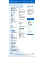 Preview for 1 page of NEC InfoSet 408 User Manual