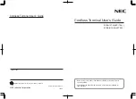 Preview for 1 page of NEC IP3NA-12TXHBT User Manual