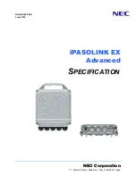 Preview for 774 page of NEC iPASOLINK EX Advanced Instruction Manual