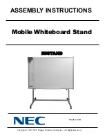 Preview for 1 page of NEC IW77 Assembly Instructions Manual