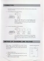 Preview for 6 page of NEC JB-1201MR Owner'S Manual
