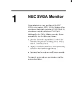 Preview for 5 page of NEC JC-1431VMB User Manual