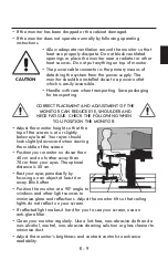 Preview for 17 page of NEC JC-1747UMW User Manual