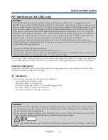 Preview for 4 page of NEC L102W User Manual