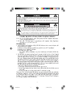 Preview for 3 page of NEC L1525V9 User Manual