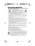 Preview for 10 page of NEC L1525V9 User Manual