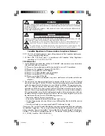 Preview for 3 page of NEC L1525XG User Manual