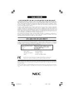 Preview for 45 page of NEC L172EN User Manual