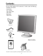 Preview for 4 page of NEC L174F1 User Manual