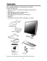 Preview for 4 page of NEC L195RR User Manual
