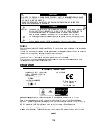 Preview for 34 page of NEC L202EV User Manual