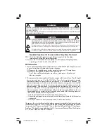 Предварительный просмотр 3 страницы NEC L203FQ User Manual