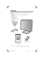 Предварительный просмотр 4 страницы NEC L203FQ User Manual