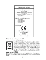 Preview for 49 page of NEC L205GX User Manual