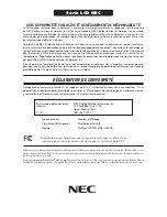 Preview for 50 page of NEC L205GX User Manual