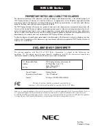 Preview for 52 page of NEC L205GX User Manual