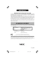 Preview for 60 page of NEC L213E9 User Manual