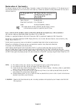 Preview for 5 page of NEC L245AR User Manual