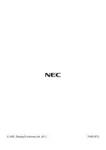 Предварительный просмотр 63 страницы NEC L50W LED User Manual