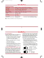 Предварительный просмотр 5 страницы NEC LA-1331JSW User Manual