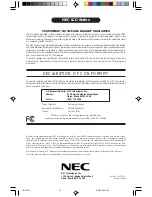 Preview for 16 page of NEC LA-1421JMW User Manual