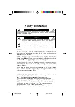 Preview for 4 page of NEC LA-1521JMW User Manual