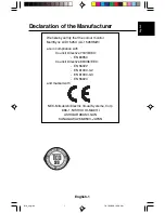 Preview for 7 page of NEC LA-1526HMW User Manual